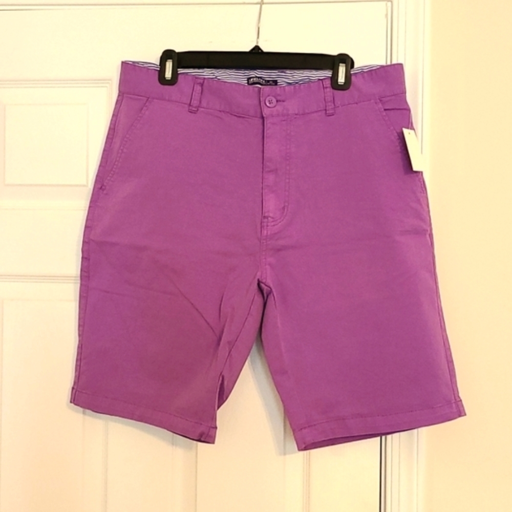Brand New with tags Urban Boundaries Men's Purple Chino Shorts 34 waist …